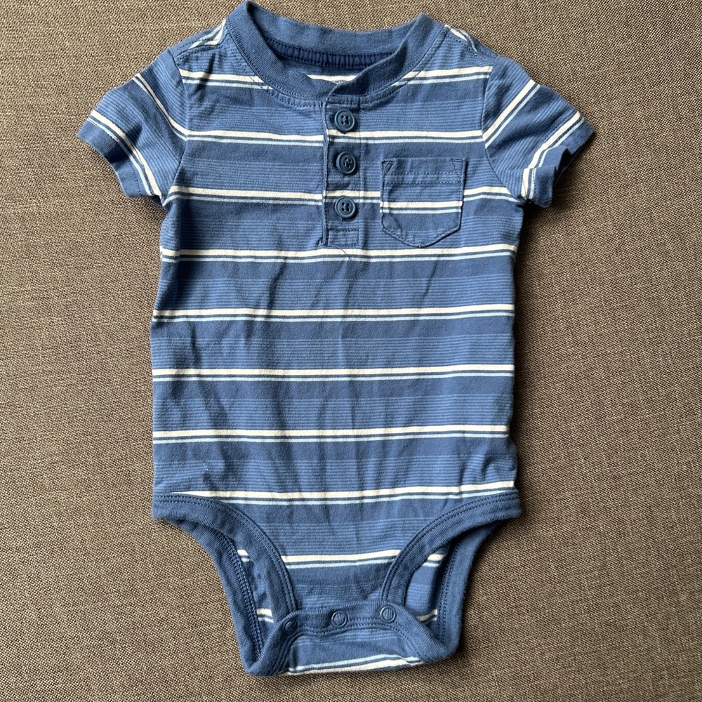 Oshkosh Boy’s Striped Onesie